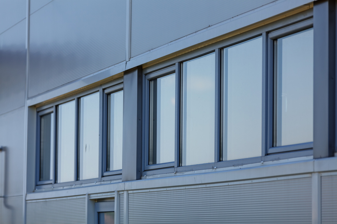aluminum facade